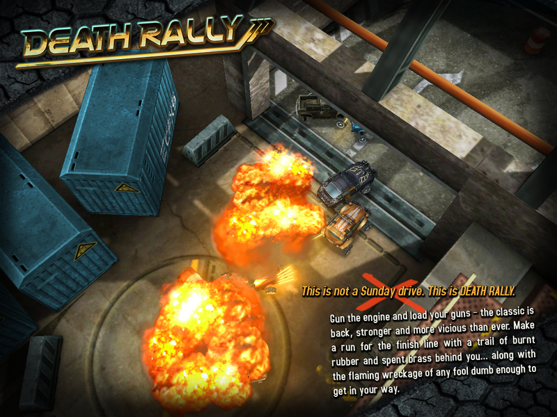 Illustration for article titled Death Rally's Return Remains a Must Play